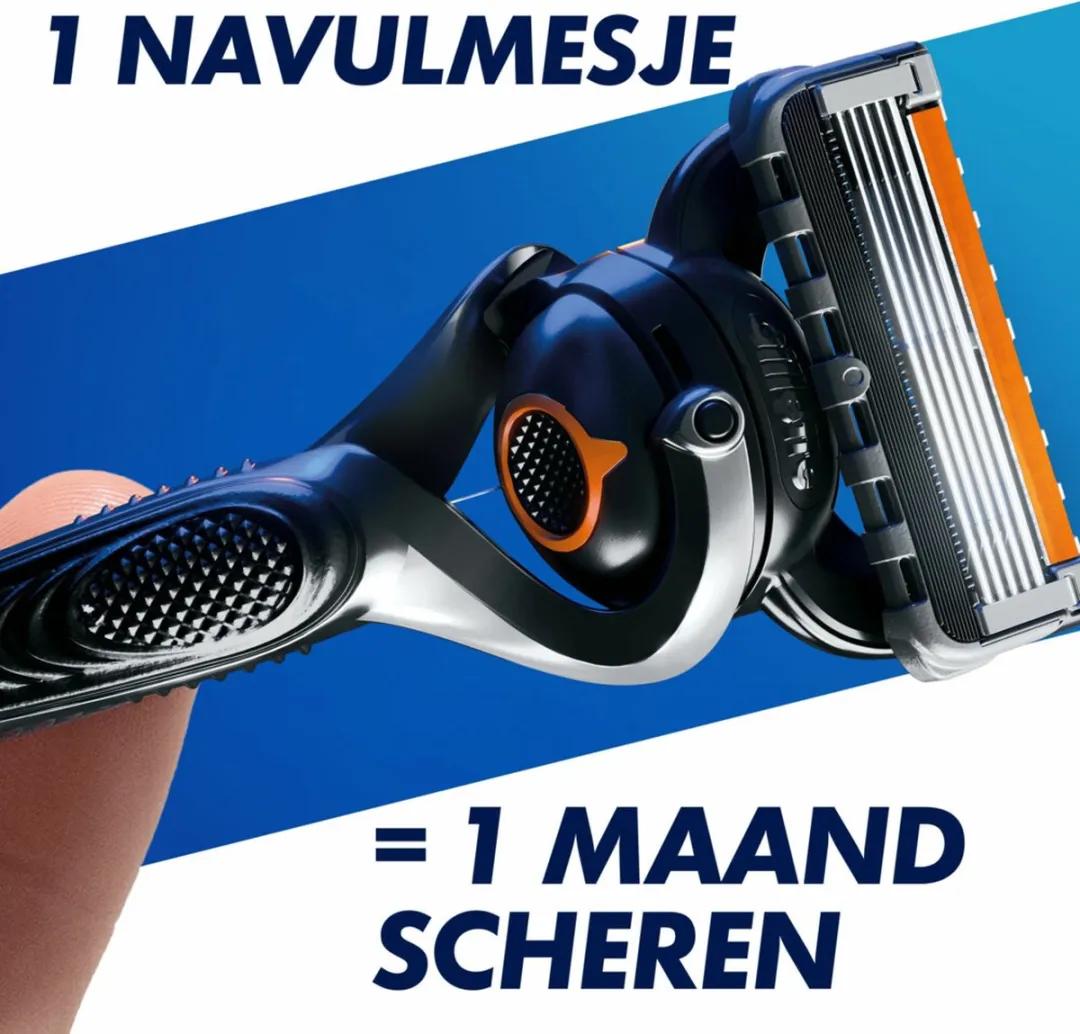 Gillette Proglide Zwart Scheermesjes - 16 Stuks