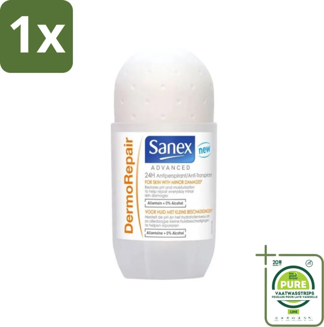 Sanex Advanced Dermo Repair Deodorant Roller 50ml