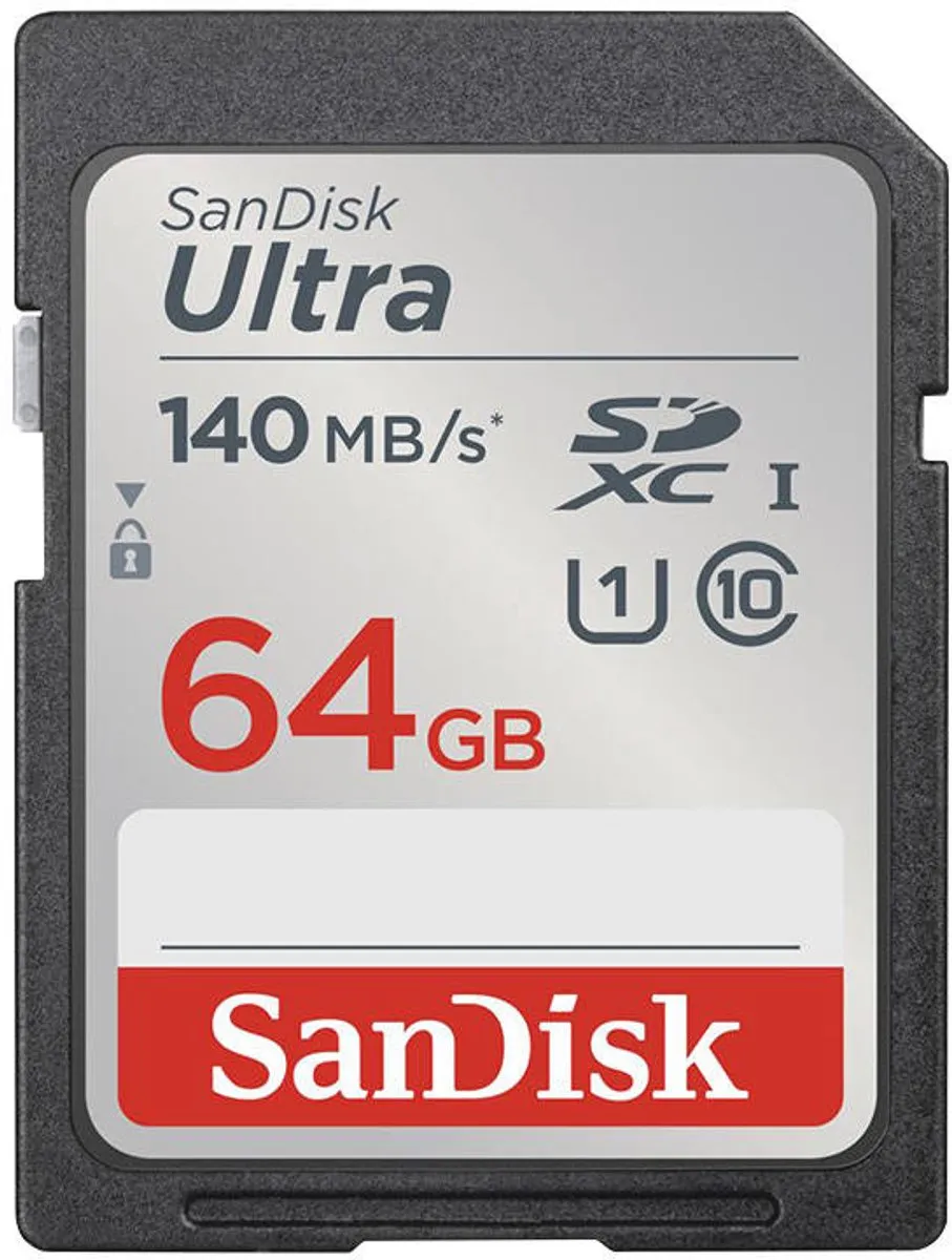 SanDisk Ultra SDXC Geheugenkaart 64GB