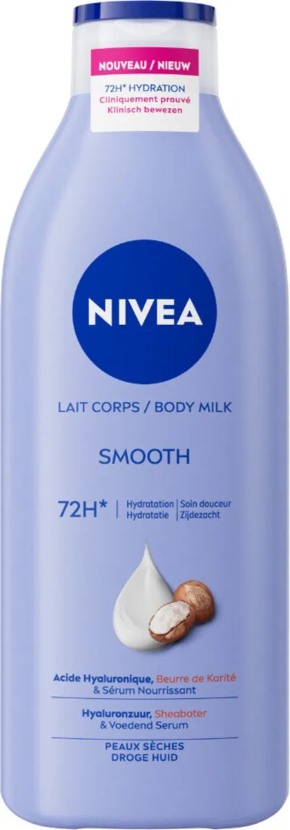 NIVEA Zijdezachte Body Milk 400ml - 12 Stuks
