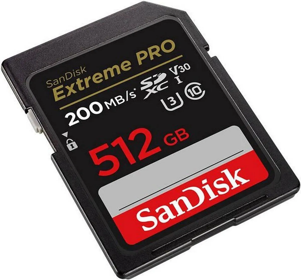 SanDisk Extreme Pro SDXC 512GB - 200/90MB/s