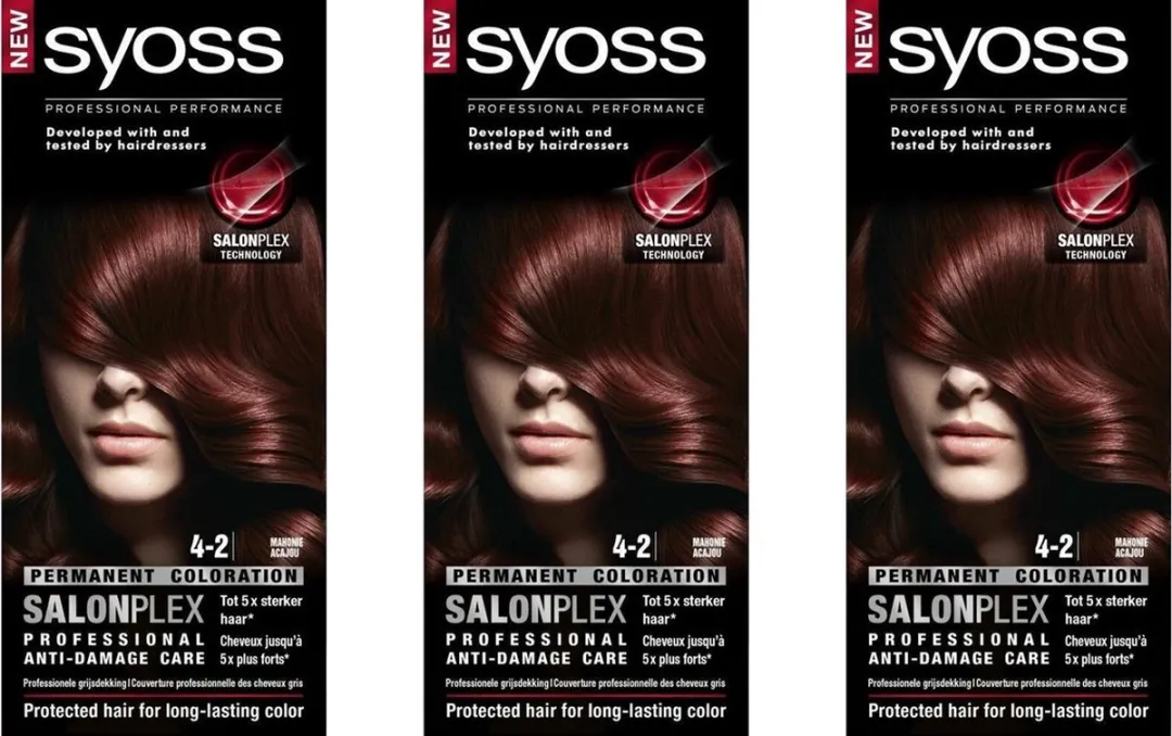 SYOSS Colors Cream Permanent Haarkleur Mahonie