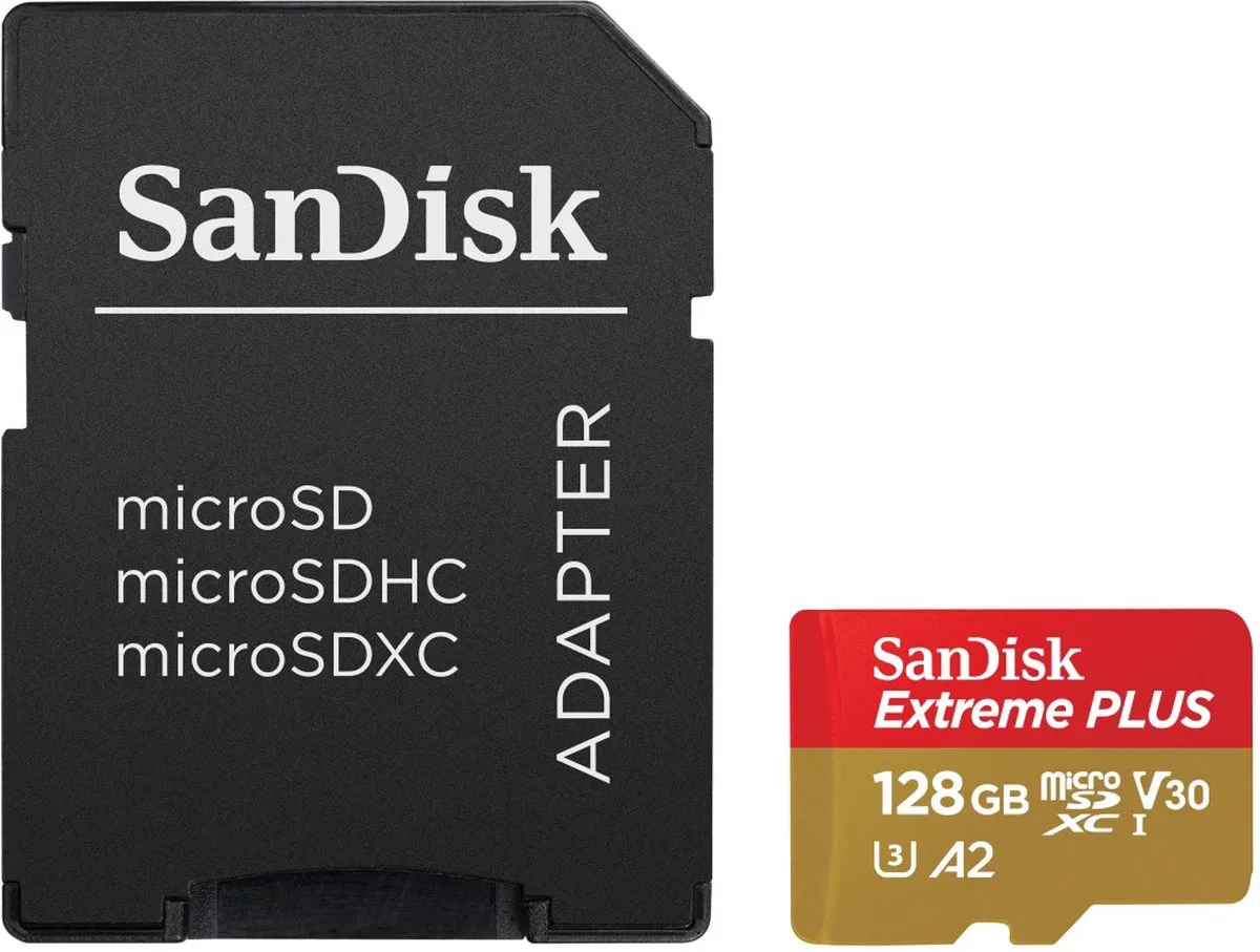 SanDisk MicroSDXC Extreme Plus SDSQXBD-128G-GN6MA 128GB