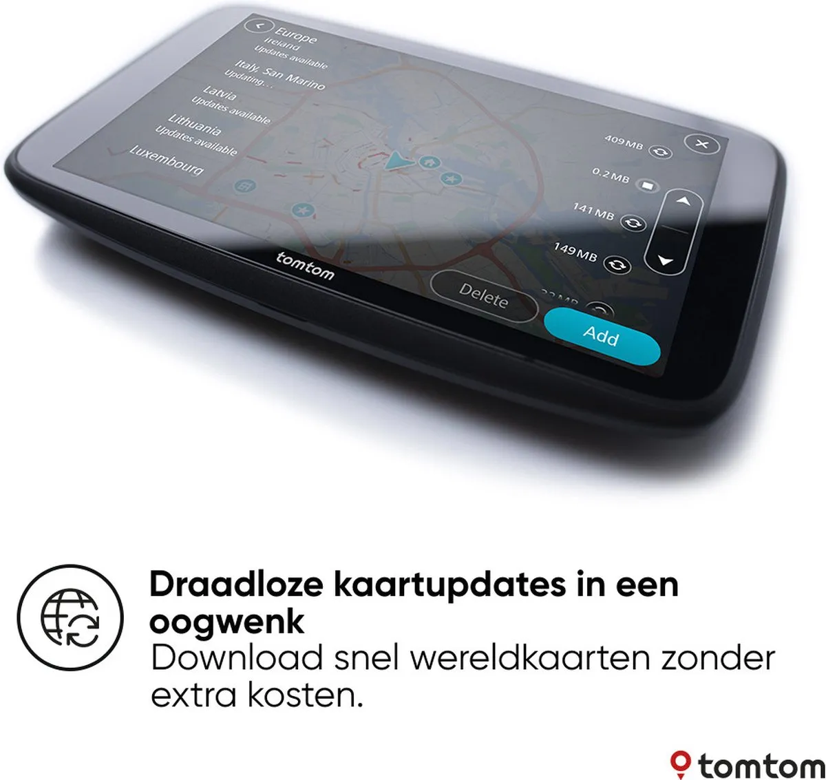 TomTom GO Superior 6 Autonavigatie 7" - Zwart - afbeelding 6 van 6