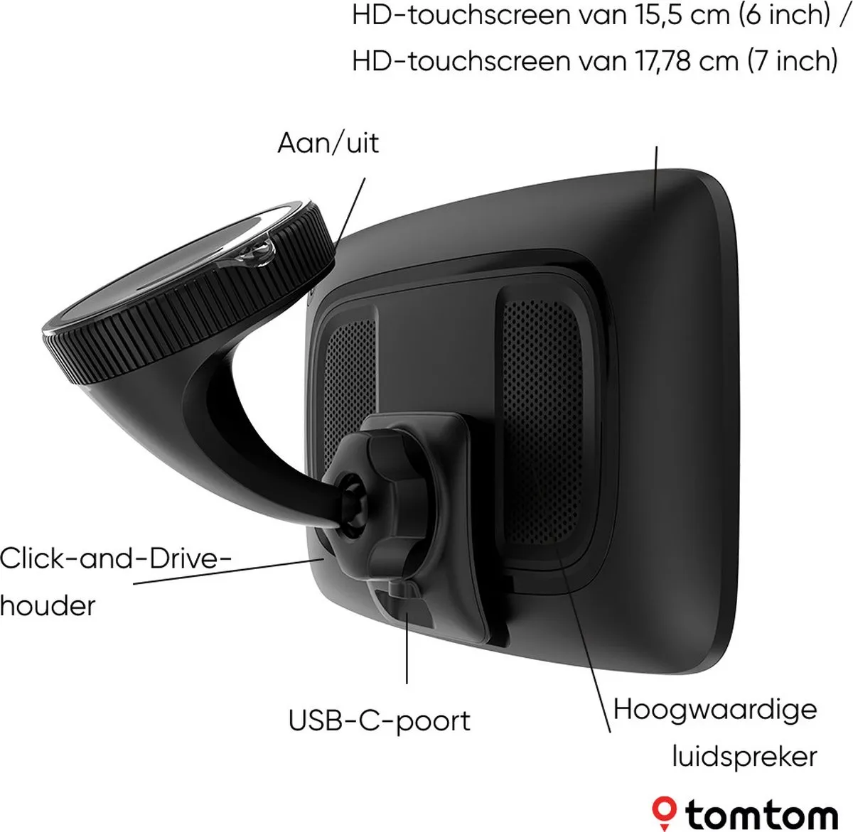 TomTom GO Superior 6 - Autonavigatie - Wereld