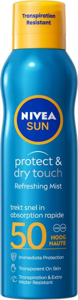 NIVEA SUN Protect & Dry Touch Zonnebrandspray SPF50 200ml