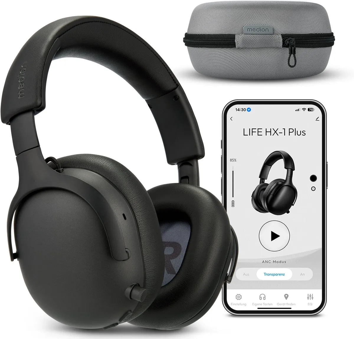 Medion HX-1 Plus Over-Ear Koptelefoon