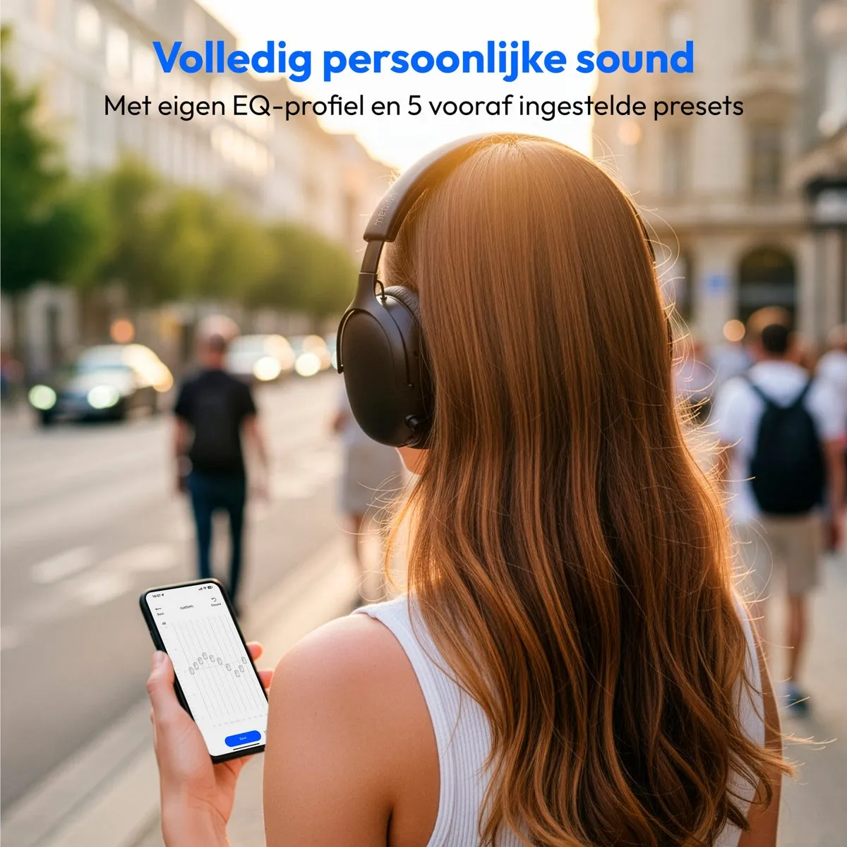 Medion HX-1 Plus Over-Ear Koptelefoon - Draadloos - IPX4 - Zwart