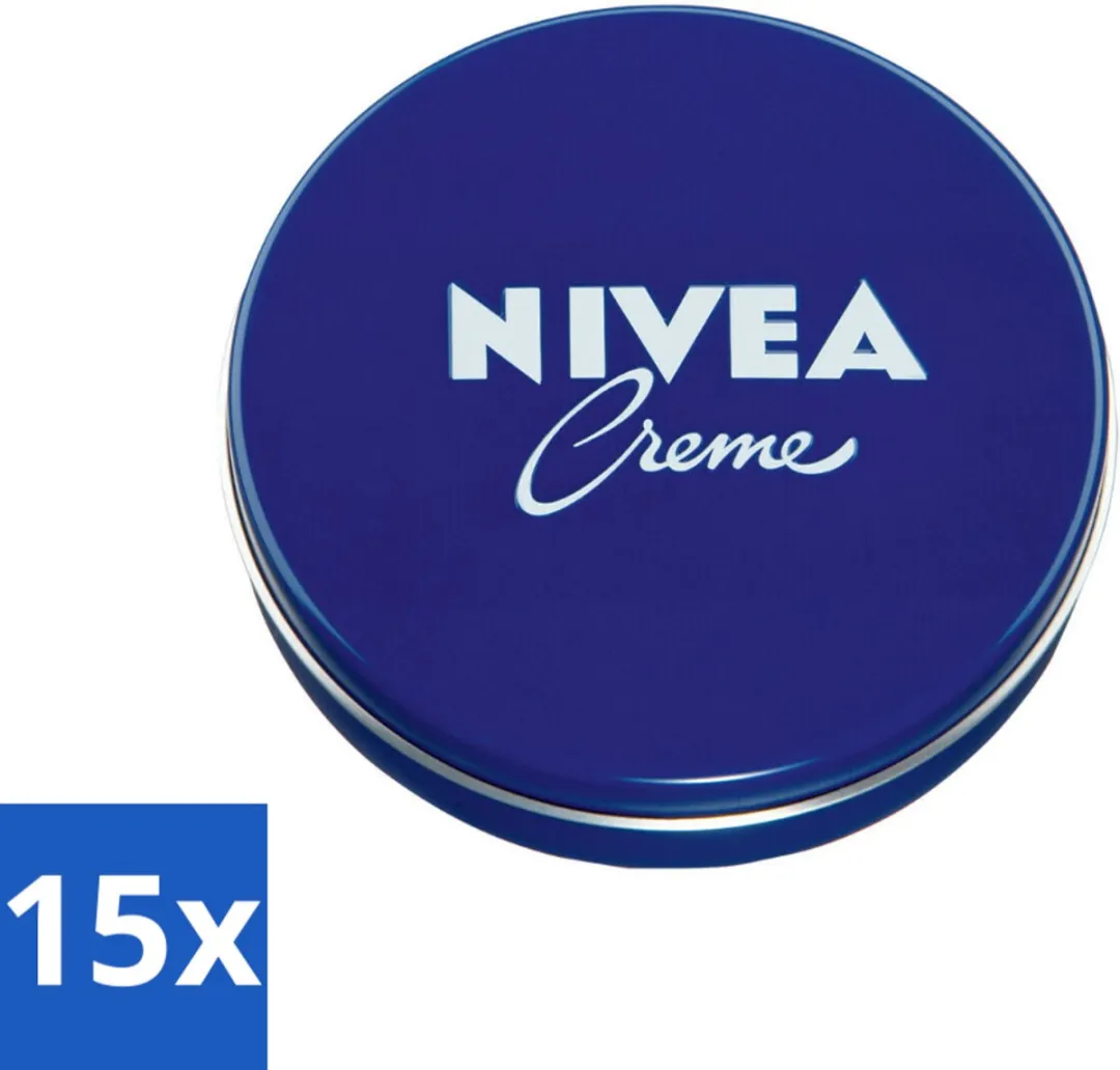 NIVEA Crèmeblik Met Natuurlijke Oliën 150ml - 15 Stuks