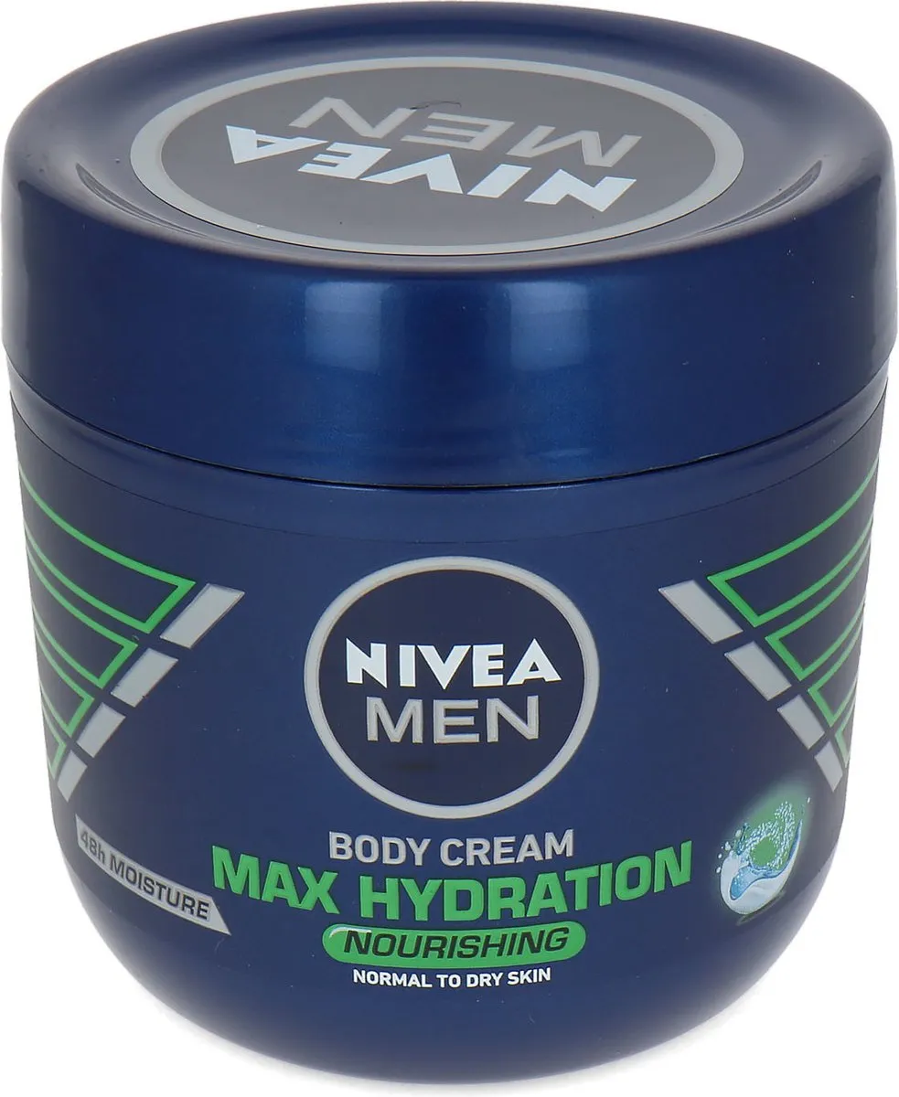 NIVEA Men Max Hydration Body Cream 400ml