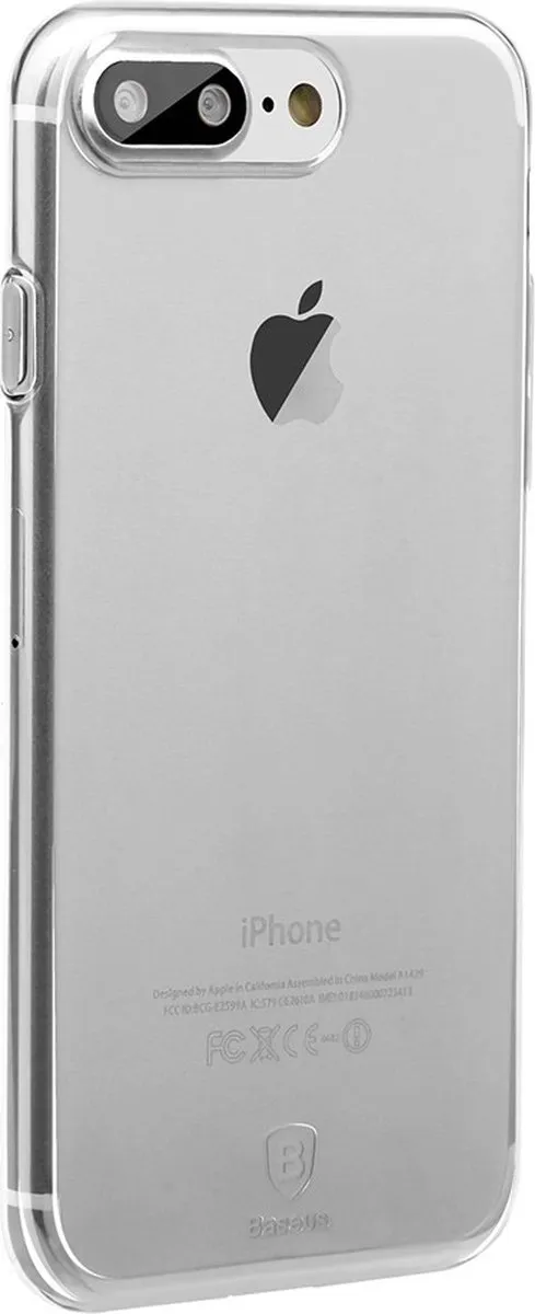Baseus Simple Series Hoesje iPhone 7 Plus/8 Plus - Transparant