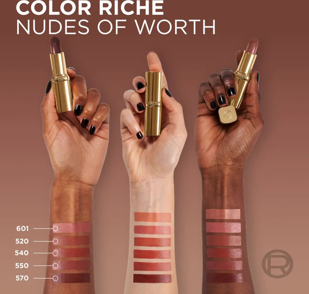 L'Oréal Paris Color Riche Satin Nude Lippenstift 540 Nude Unstoppable - 4,54 ml