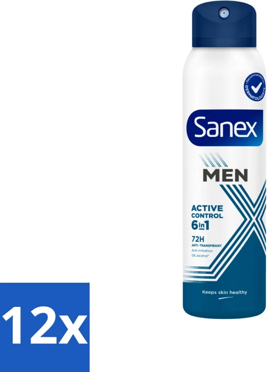 Sanex Men 72H Active Control Deodorant Spray 200ml