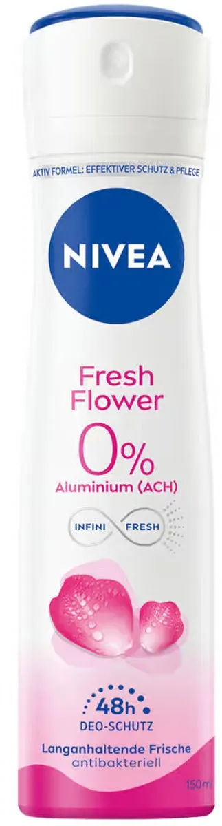 NIVEA Fresh Flower Deodorant Spray 150ml