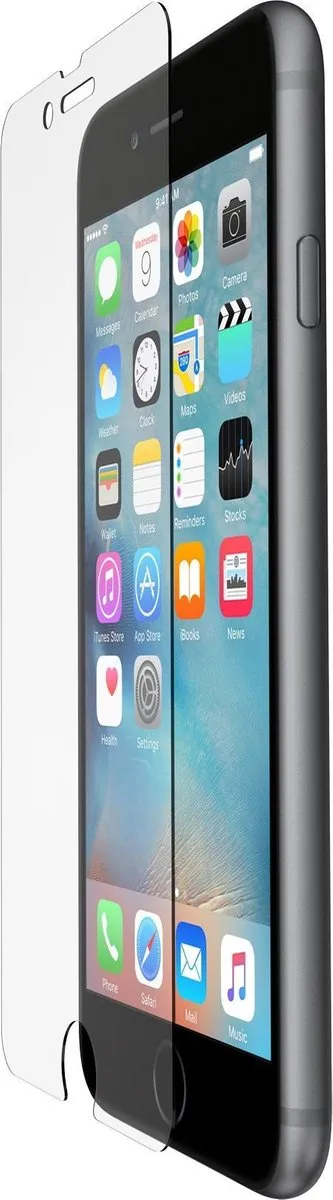 Belkin Tempered Glass iPhone 6/6s Plus Bescherming