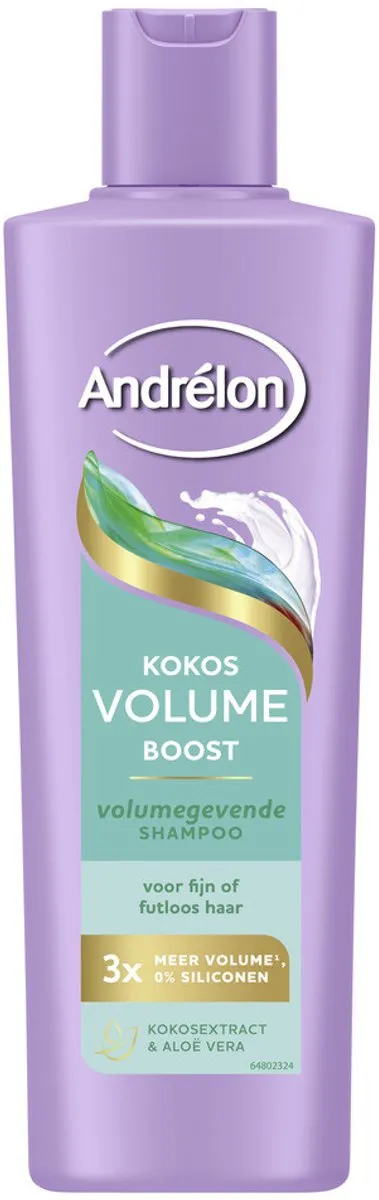Andrélon Kokos Volume Boost Shampoo 250ml - 6 Stuks