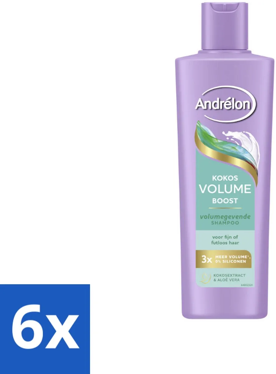 Andrélon Kokos Volume Boost Shampoo 250ml