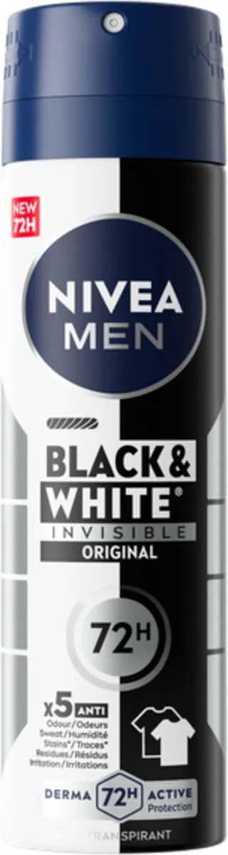 NIVEA Men Invisible Deodorant Spray 150ml