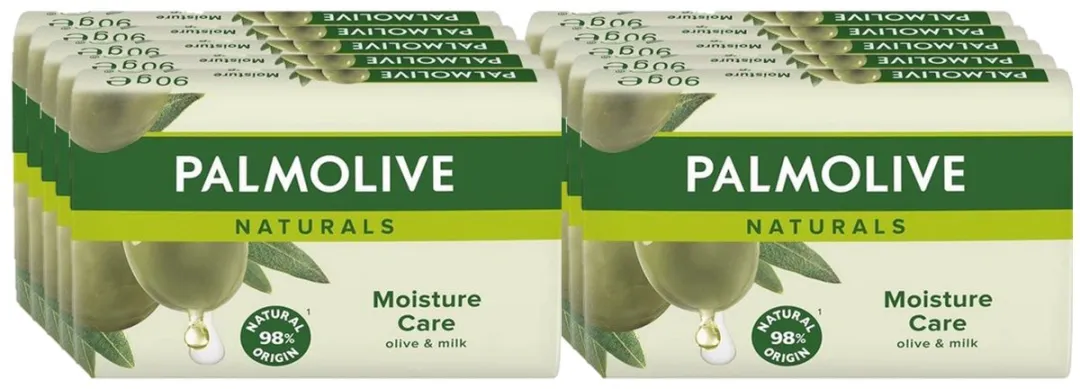 Palmolive Naturals Zeepblok Olive & Milk - 10x 90g