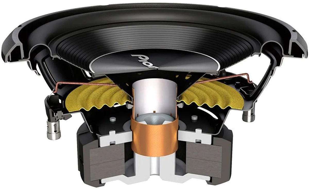 Pioneer TS-A250D4 Subwoofer - 400W - 9.8 Inch - Zwart