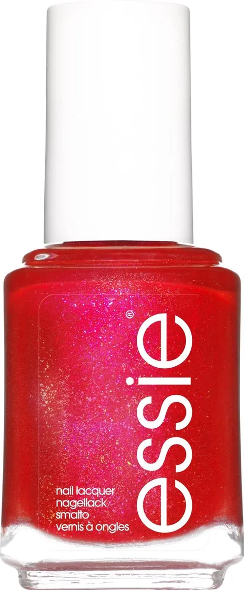 essie Let's Party Nagellak 635 - Rood Glitter - 13,5 ml