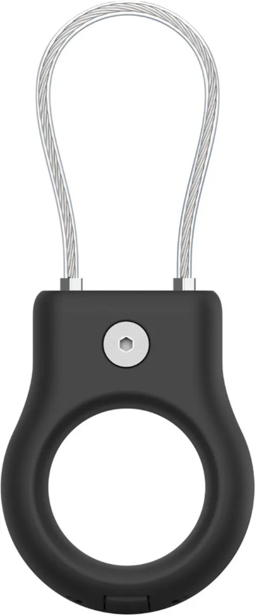 Belkin Beschermende Houder met Staalkabel voor AirTag - Zwart