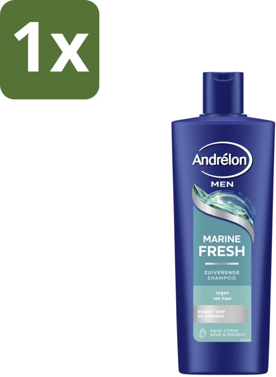 Andrélon Men Marine Fresh Shampoo 400ml