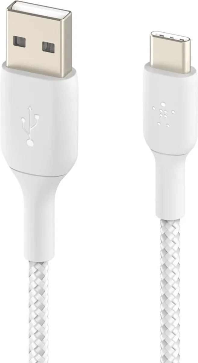 Belkin CAB002bt2M WH USB-C naar USB Kabel 2m - Wit