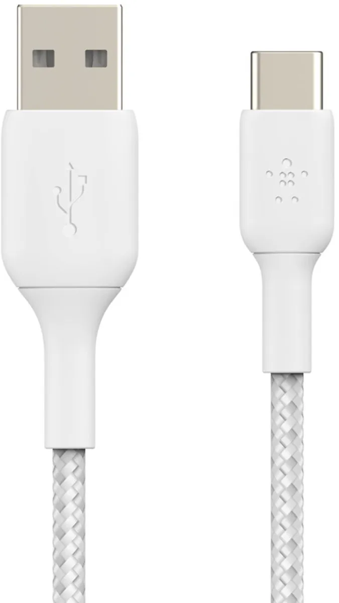 Belkin CAB002bt2M WH USB-C naar USB Kabel 2m - Wit