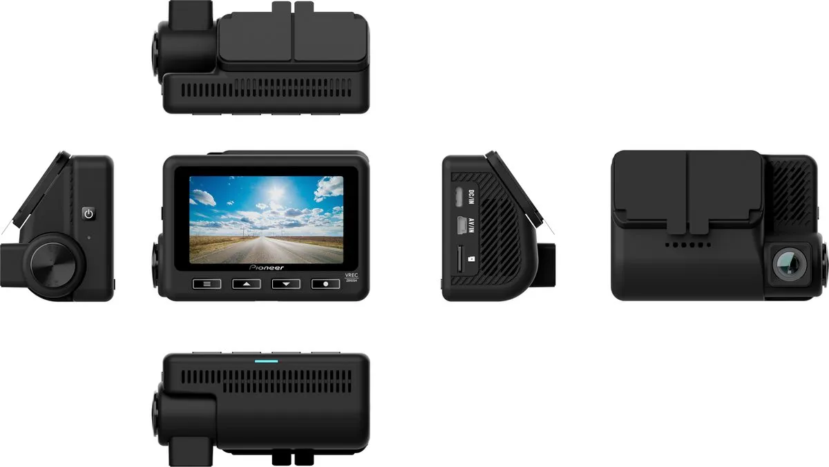 Pioneer VREC-Z810SH 4K Dashcam - Zwart