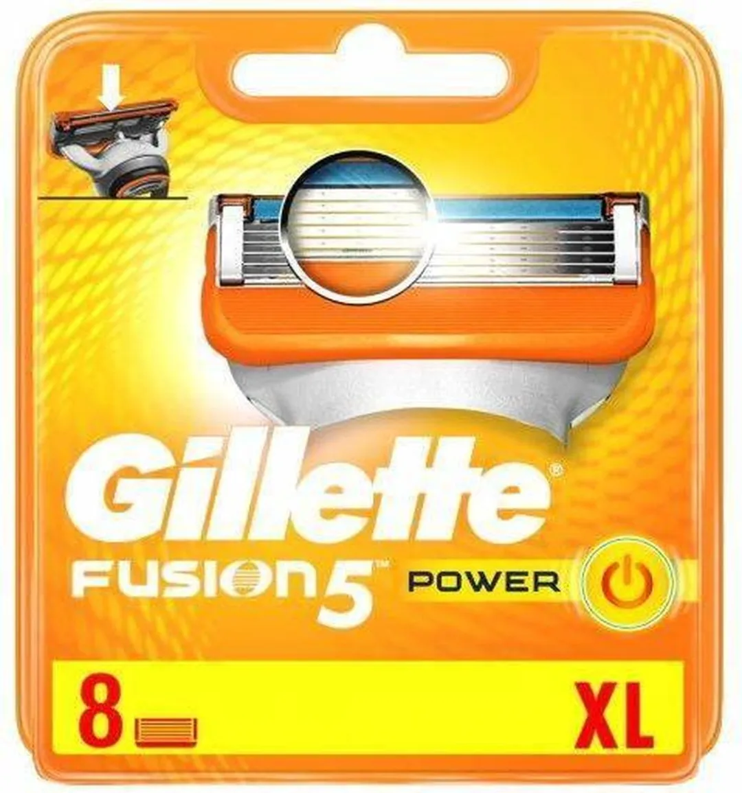 Gillette Fusion5 Power Scheermesjes 8 Stuks
