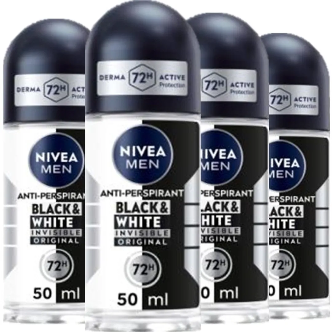 NIVEA Deo Roller Men Black & White 200ml