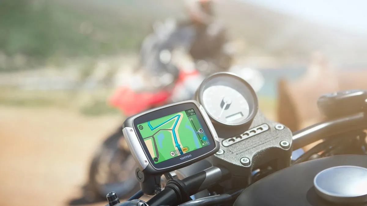 TomTom Rider 400 Navigator - 10,9 cm Touchscreen - 280 g - Zwart/Zilver