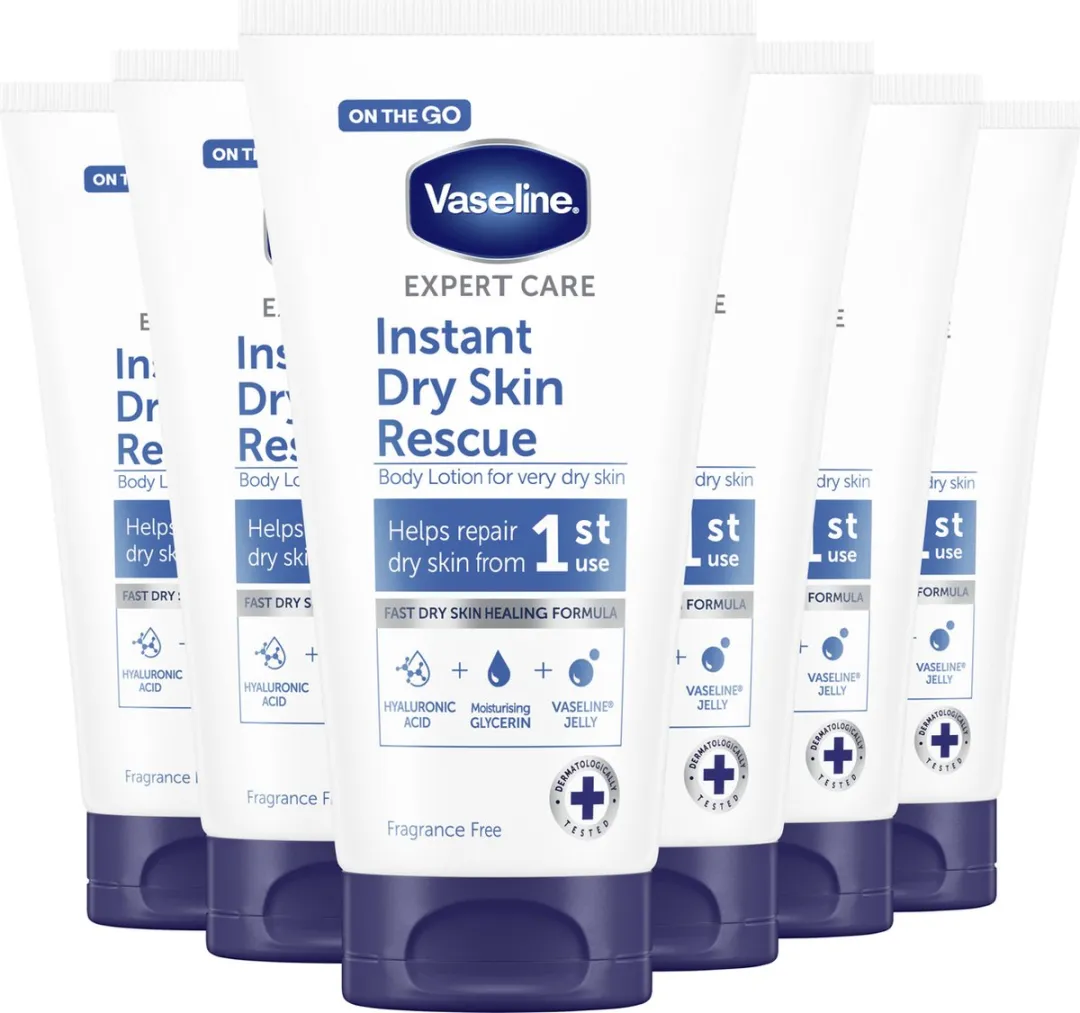 Vaseline Expert Care Bodylotion - 450ml (6x75ml)