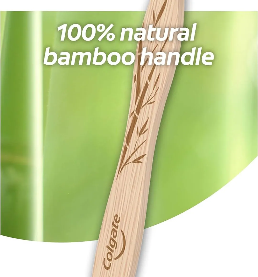 Colgate Bamboe Charcoal Tandenborstel - Zacht - 2 Stuks - afbeelding 6 van 6