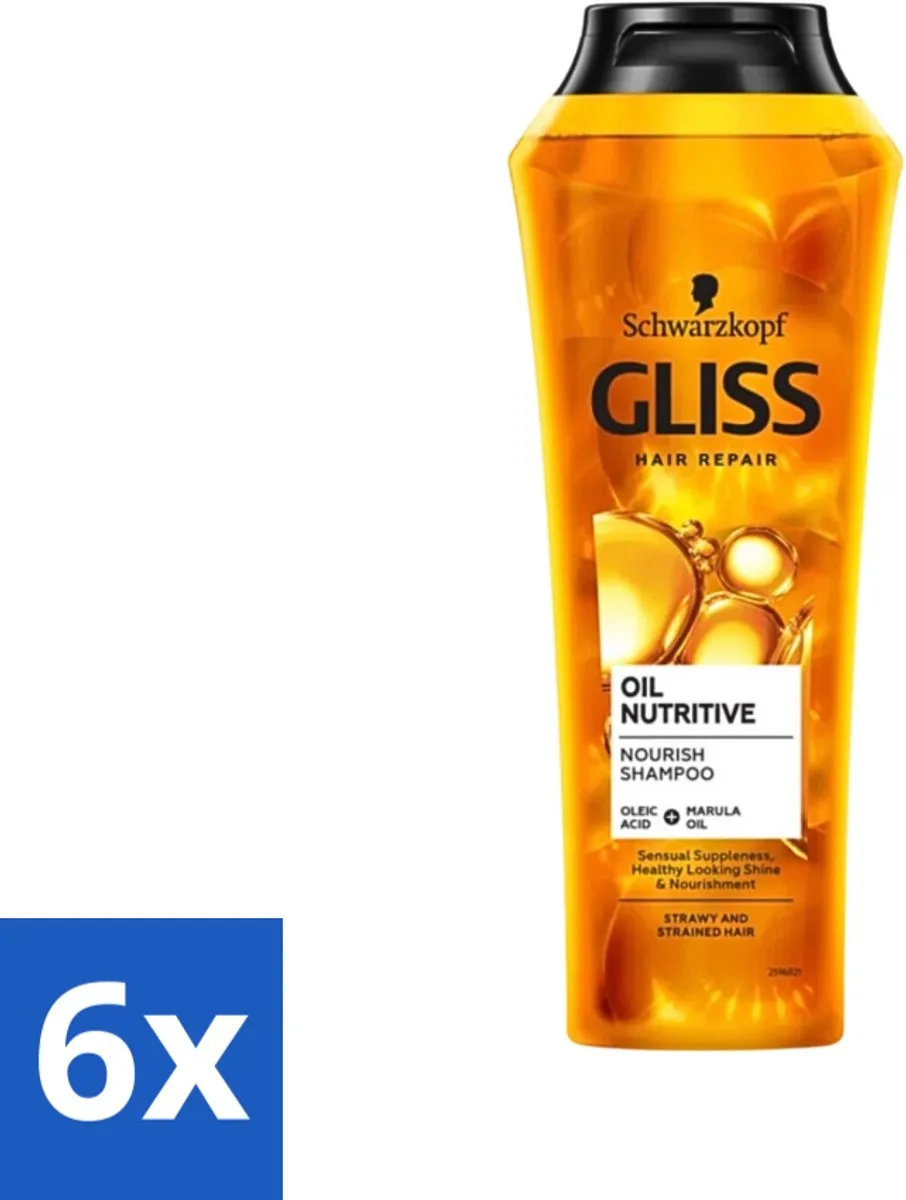 Schwarzkopf Gliss Oil Nutritive Shampoo 250ml