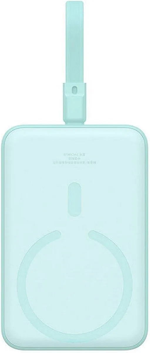 Baseus Magnetic Mini MagSafe Powerbank 10000mAh Blauw - 20W