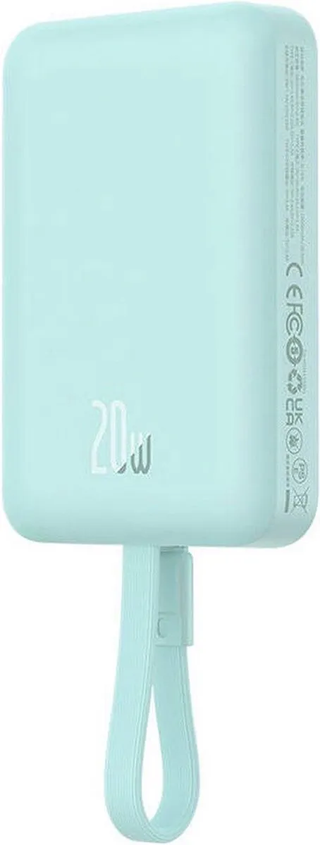 Baseus Magnetic Mini MagSafe Powerbank 10000mAh Blauw - 20W