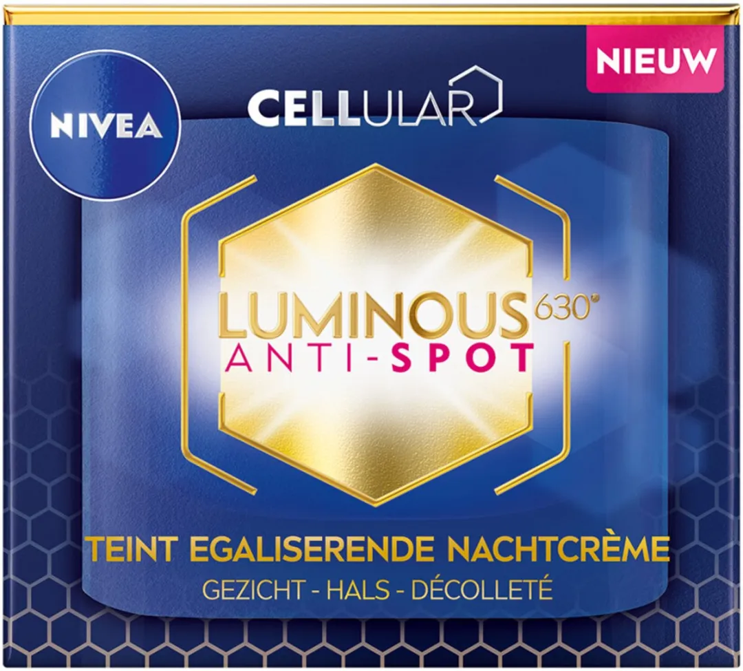 NIVEA Cellular LUMINOUS630 Nachtcrème 50ml - 5 Stuks