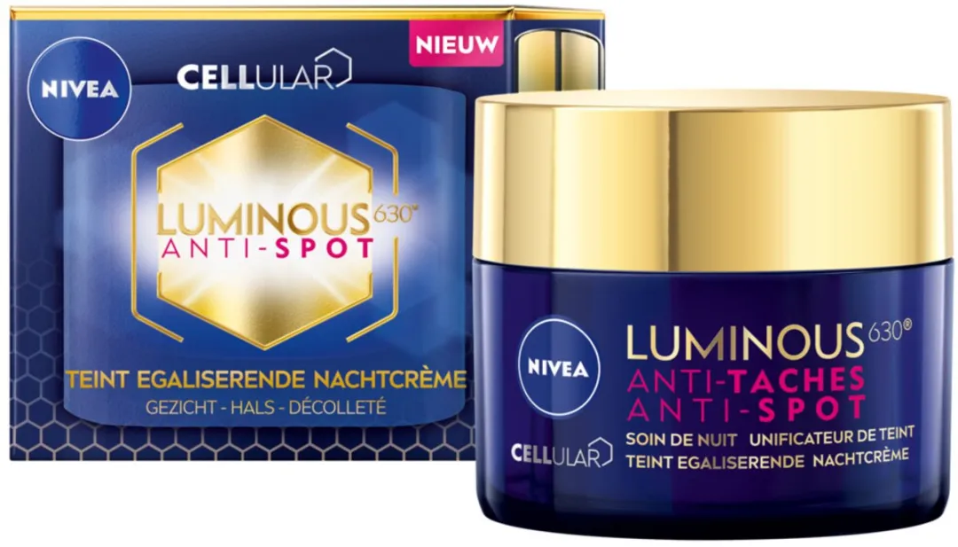 NIVEA Cellular LUMINOUS630 Nachtcrème 50ml - 5 Stuks