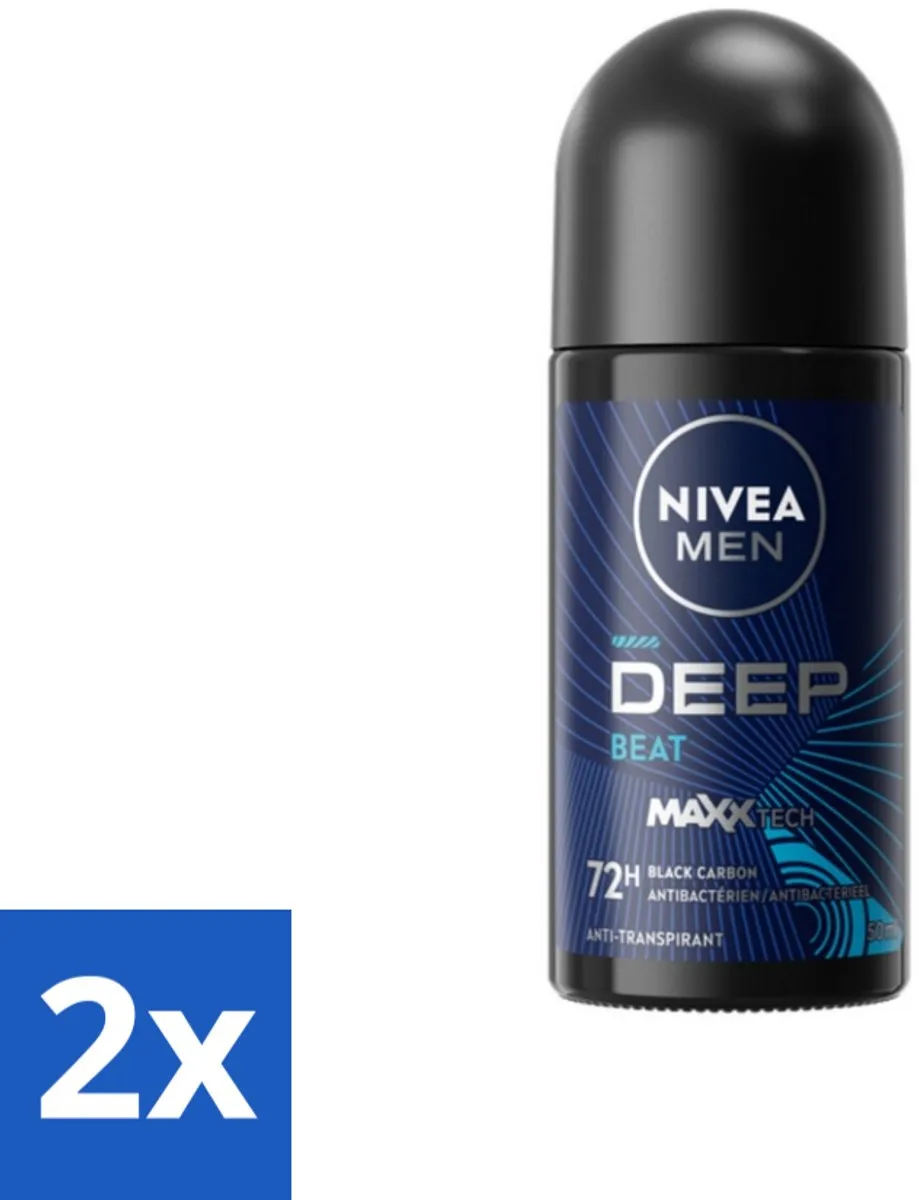 NIVEA MEN Deep Beat Deodorant Roller 50ml