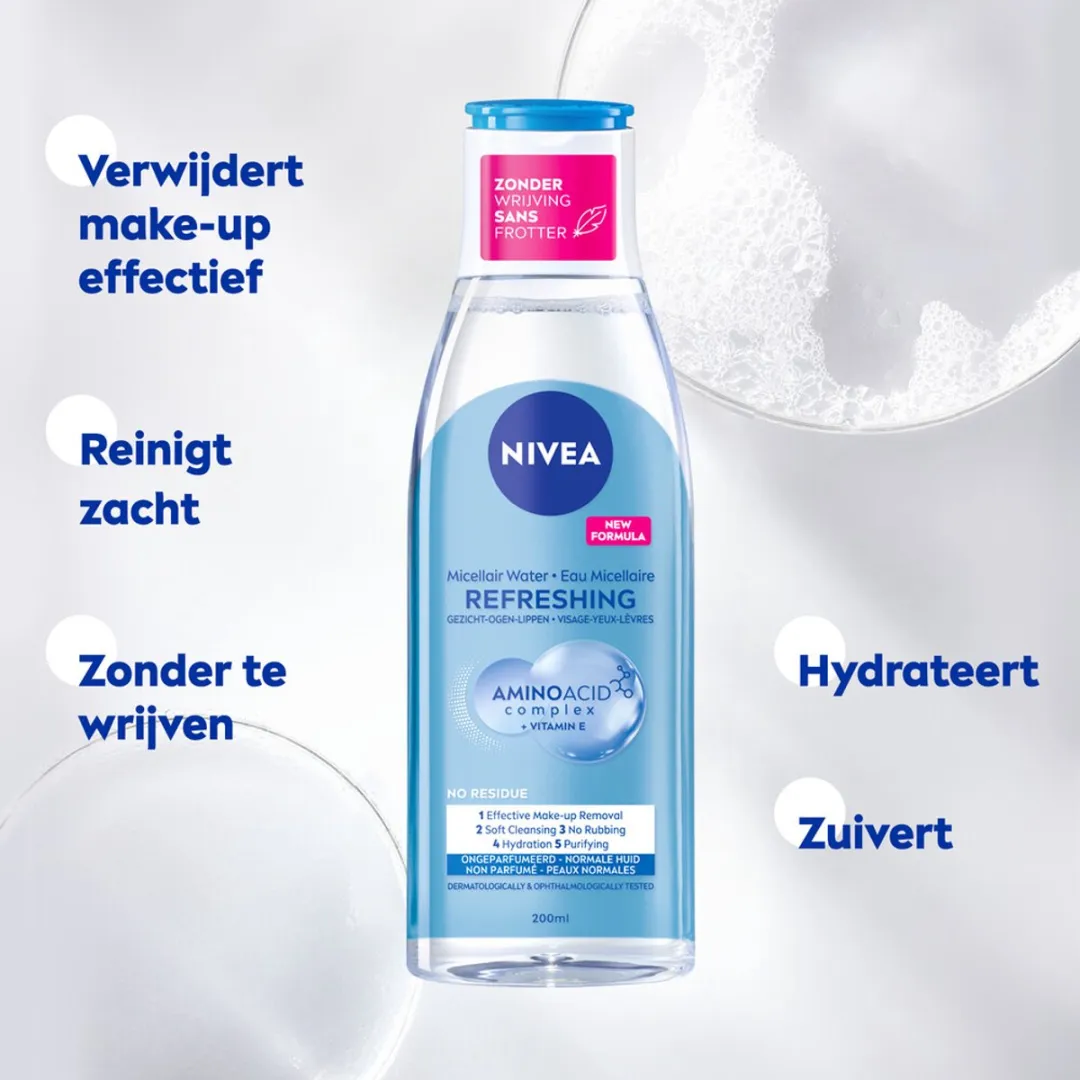 NIVEA Micellair Reinigingswater 200ml - 15 Stuks