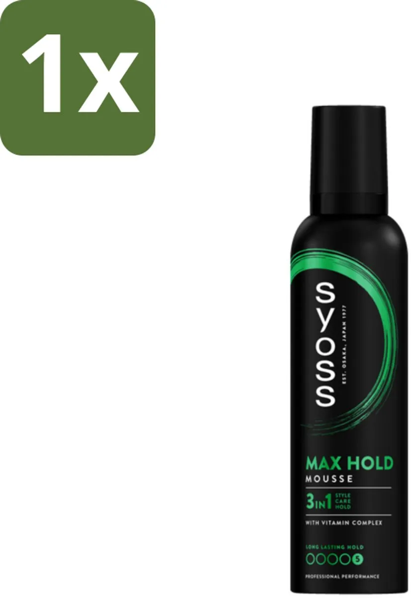 Syoss Max Hold Haarmousse 250ml