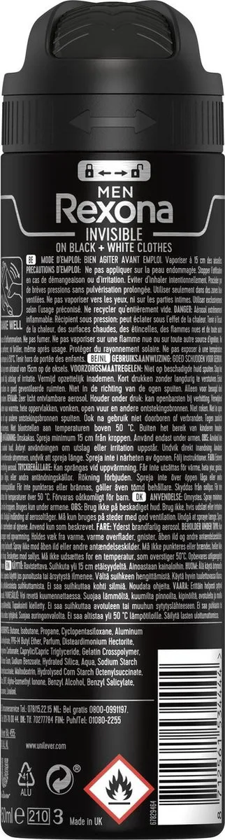 Rexona Men Invisible Deodorant Spray 150ml