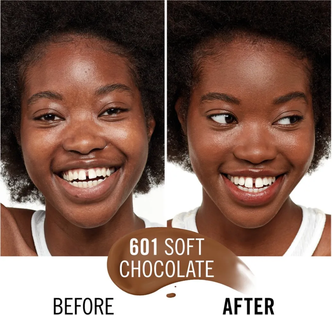Rimmel London KIND & FREE Vegan Foundation 601 Soft Chocolate