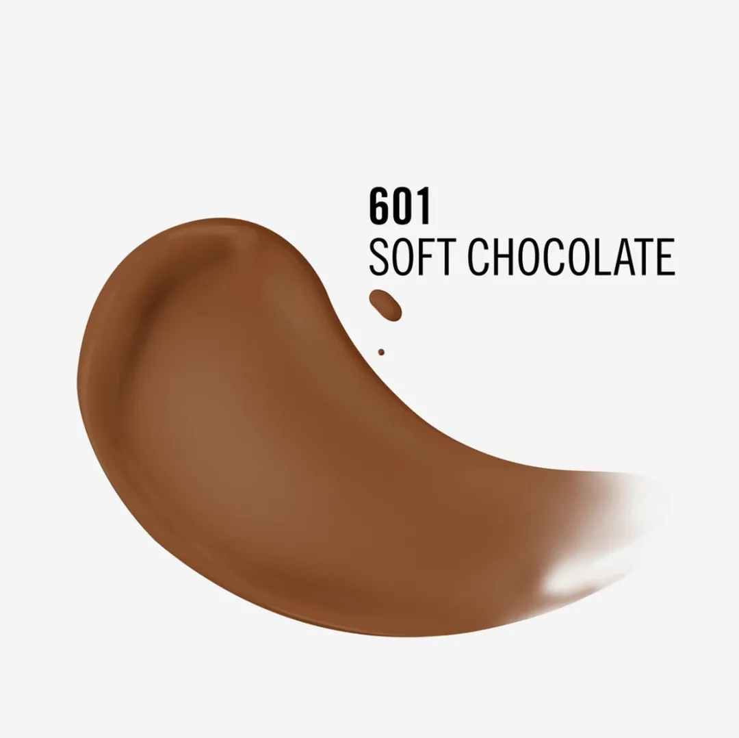 Rimmel London KIND & FREE Vegan Foundation 601 Soft Chocolate