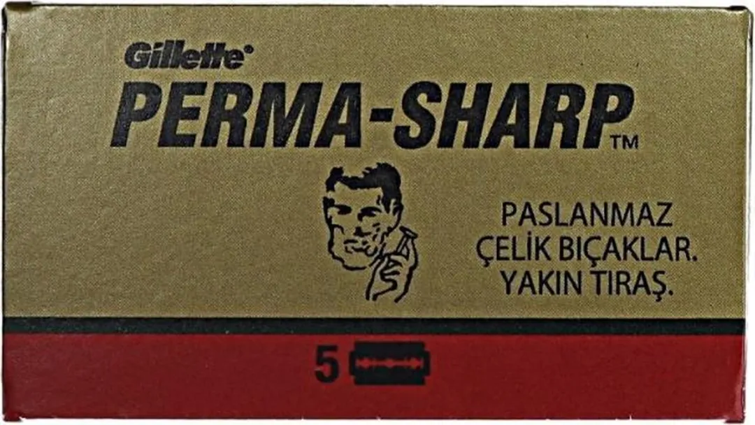 Gillette Perma-Sharp Double Edge Blades
