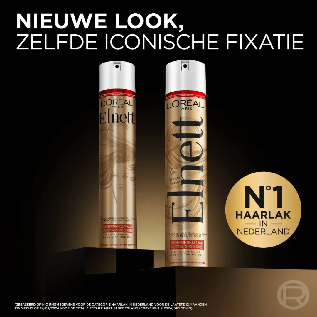 L'Oréal Paris Elnett Laque 400ml - 6 Stuks
