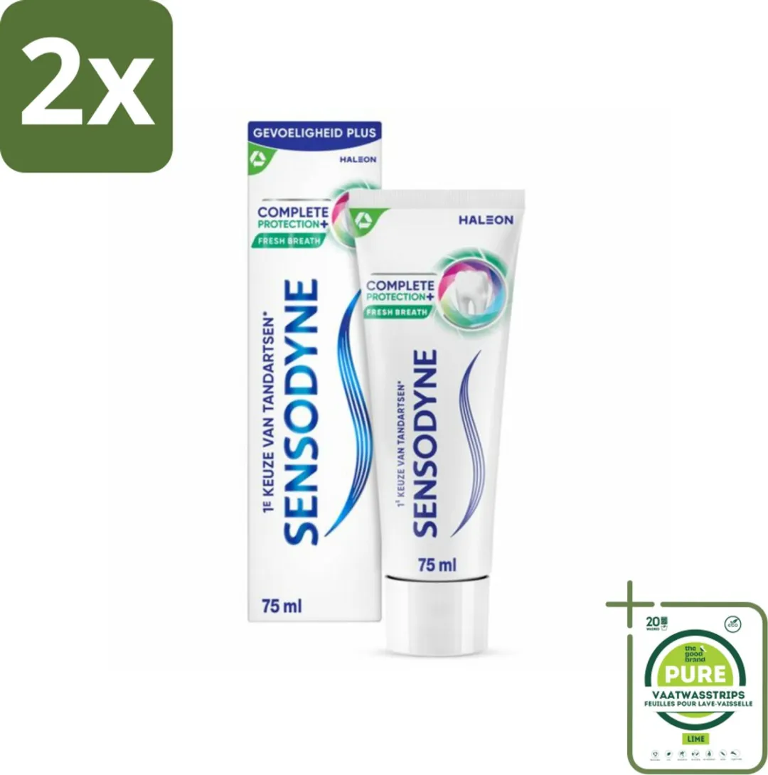 Sensodyne Complete Protection + Fresh Breath Tandpasta