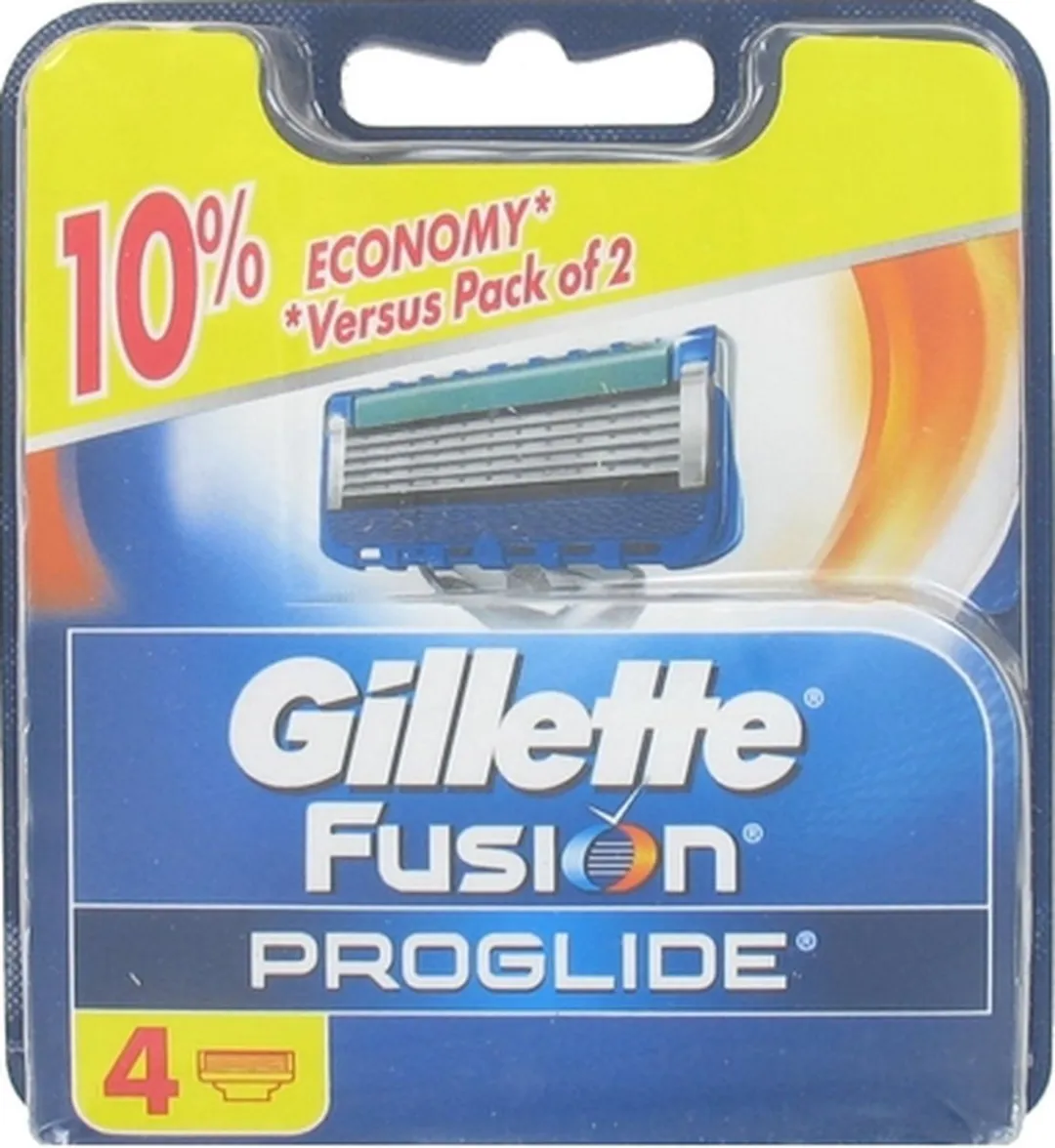 Gillette Fusion ProGlide Scheermesjes - 5 Bladen - 4 Stuks